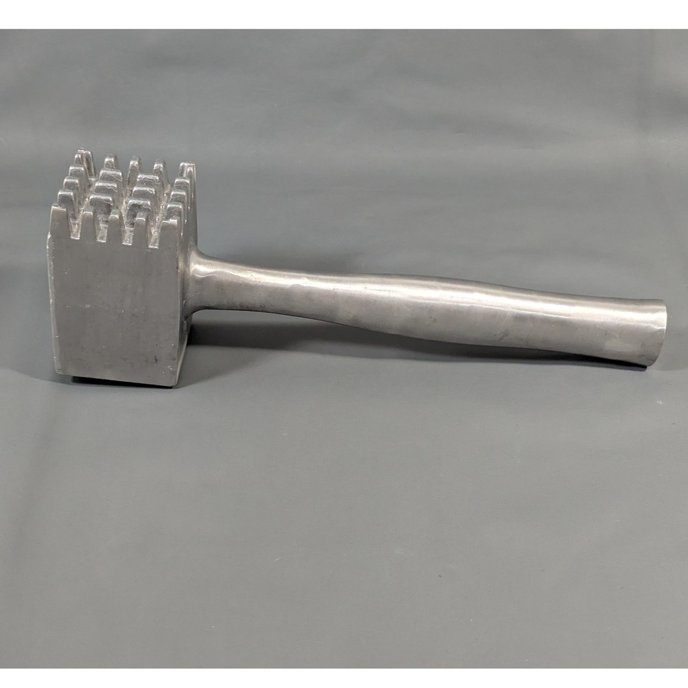Adcraft TEN-12 Aluminum Meat Tenderizer Mallet Dual Sided Kitchen Tool
